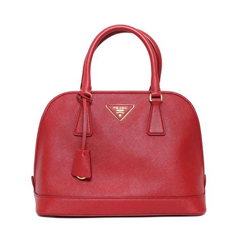 red prada logo|prada red handbag price.